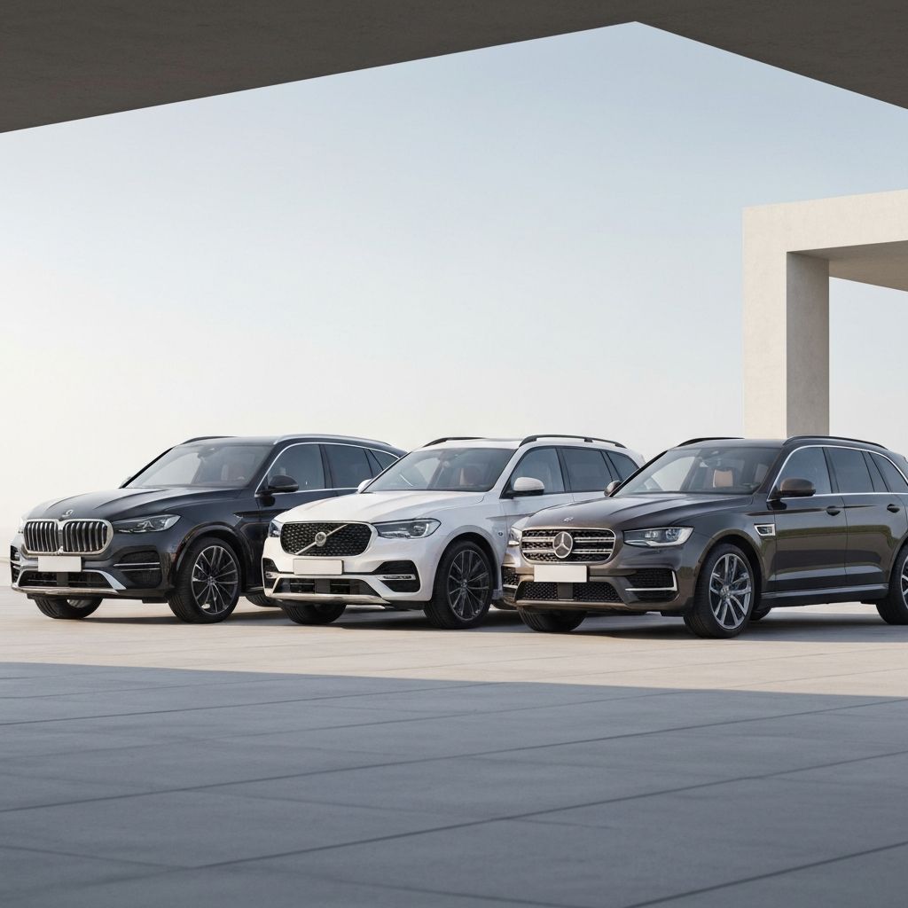 Luxury SUV Showdown: Comparing the Best of 2024